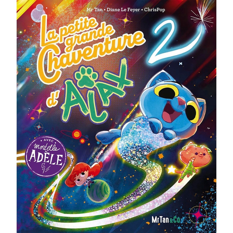 Mortelle Adèle - Livre La Petite Grande Chaventure d'Ajax 2