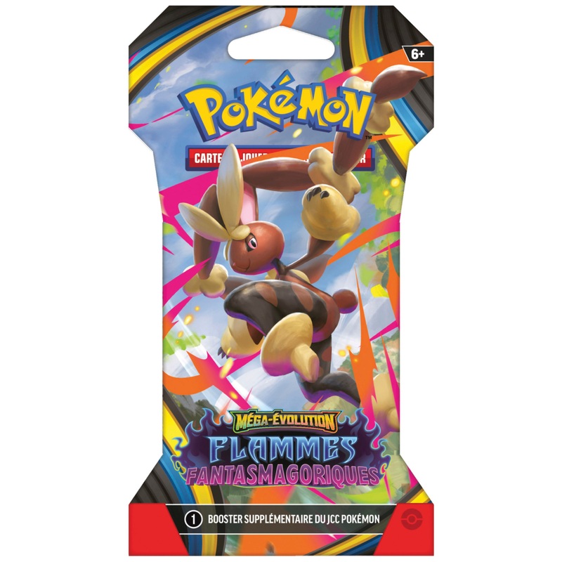 Pokémon - Booster ME02 Flammes Fantasmagoriques - Modèle Aléatoire