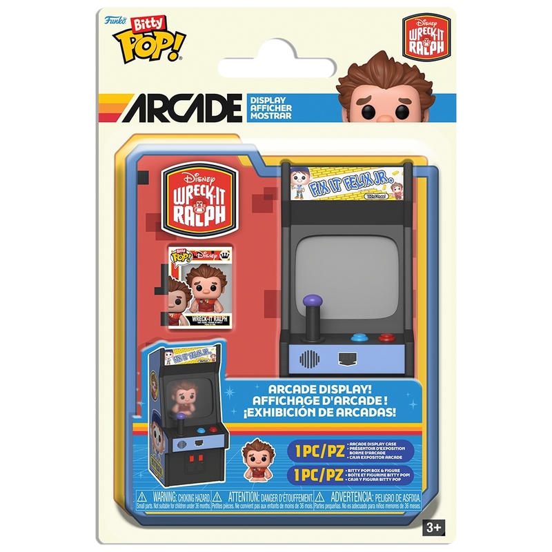 Funko Bitty POP! Arcade Display Ralph