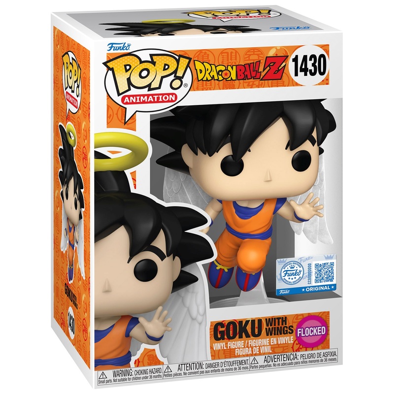 Funko POP! Animation 1430: Dragon Ball Z Goku with Wings (Flocked)