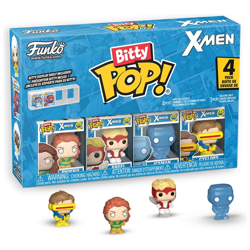Funko Bitty POP! 4 Pack: Marvel X-Men Phoenix Chase Assortment