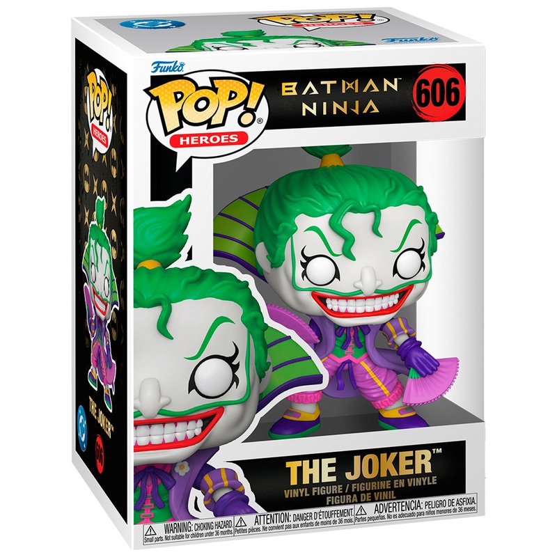 Funko POP! Figuur 606 Batman Ninja The Joker. | Smyths Toys Nederland