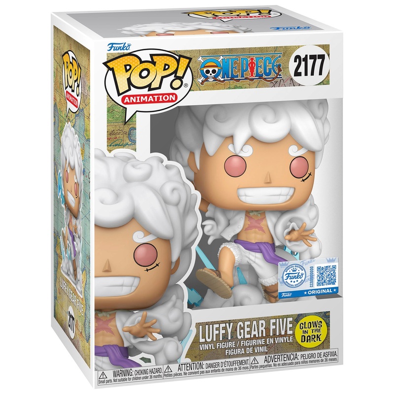 Funko POP! Animation 2177: One Piece Luffy Gear 5 (Glow-In-The-Dark)