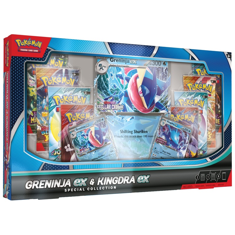 Pokémon TCG: Greninja ex & Kingdra ex Special Collection