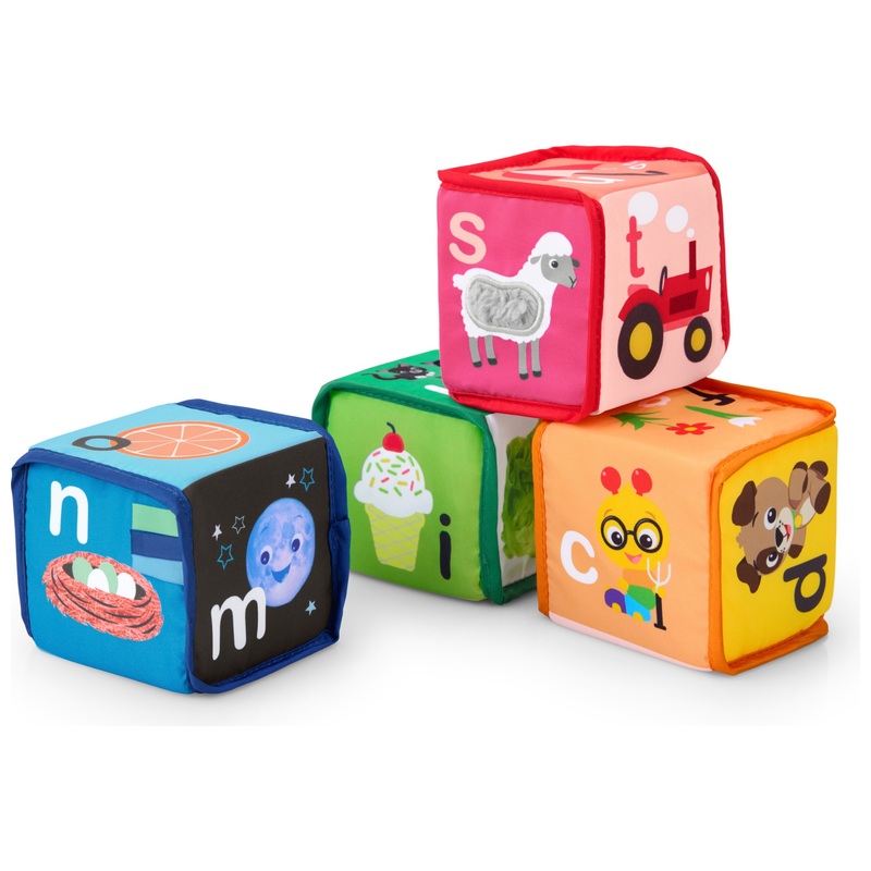 Baby Einstein Farm Explorers Alpha Stacks Soft Blocks