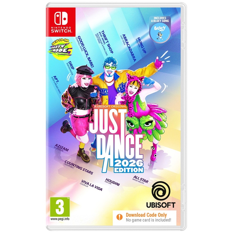 Just Dance 2026 Edition Nintendo Switch (Code in Box)