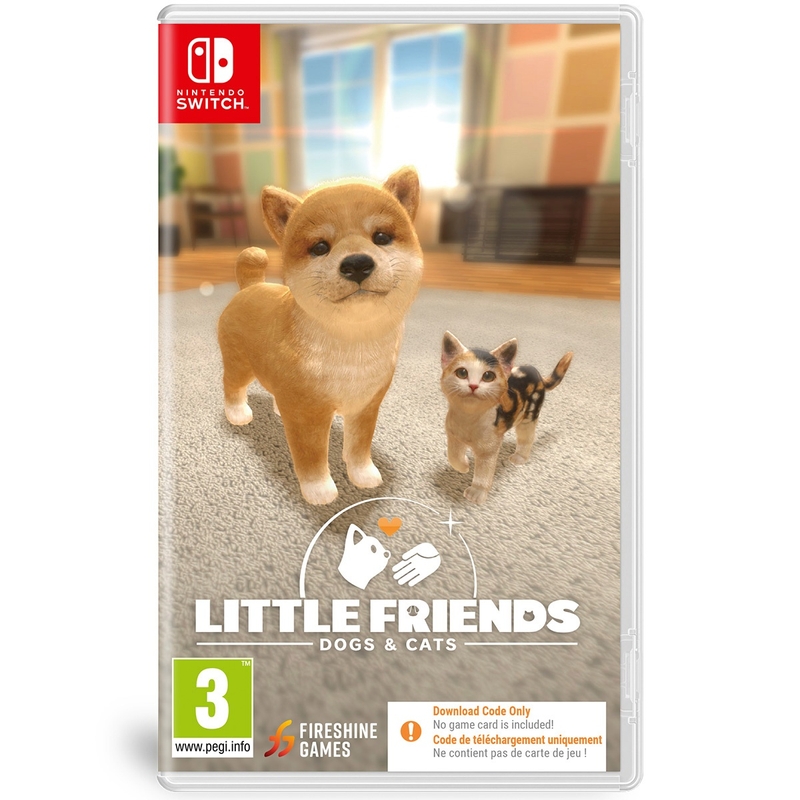 Little Friends: Dogs & Cats Nintendo Switch (Code in Box) | Smyths Toys UK