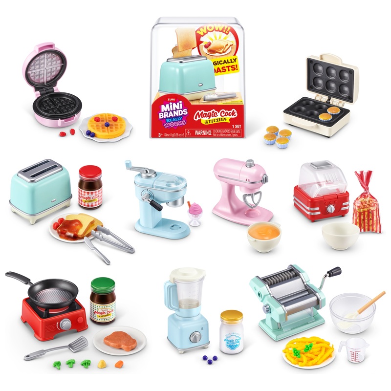 Mini Brands - Magic Cook Kitchen Série 1 - Capsule Surprise
