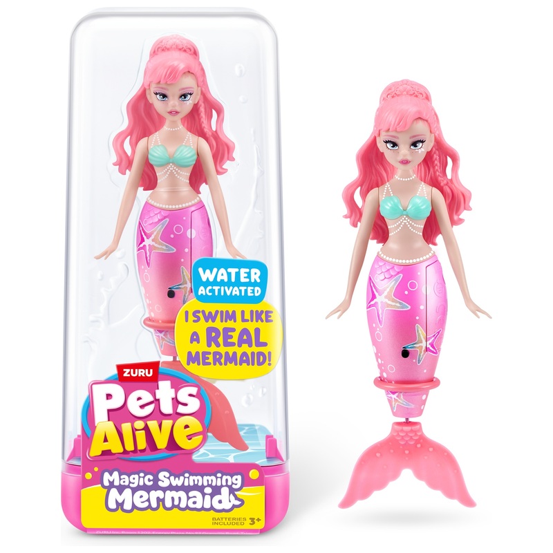 Pets Alive by ZURU Magic Swimming Mermaid