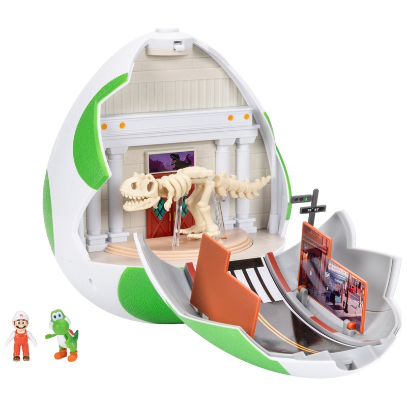Super Mario Galaxy, le Film - Coffret Oeuf de Yoshi avec 2 Figurines 4 cm