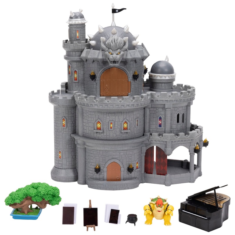 Super Mario Galaxy Film Spielset Bowsers Schloss