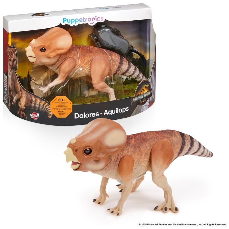 Jurassic World : Renaissance - Figurine Interactive Aquilops Dolores 39 cm