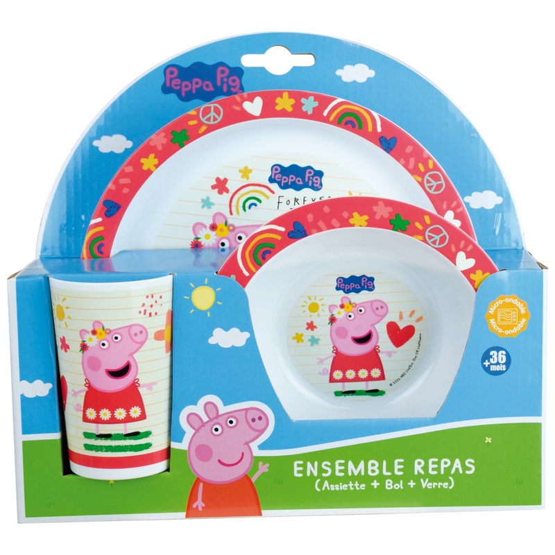 Peppa Pig - Ensemble de Repas