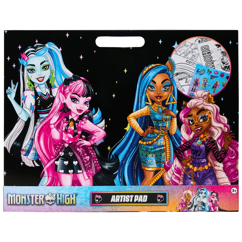 Monster High Artists Pad Colouring Book