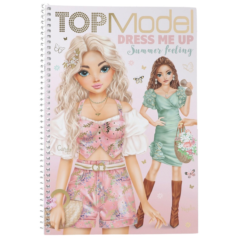 TOPModel Dress Me Up Stickerboek Summer Feeling