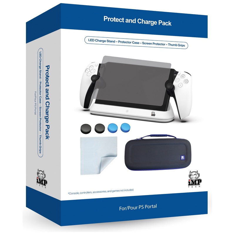 iMP Tech Protect and Charge Pack for PlayStation Portal
