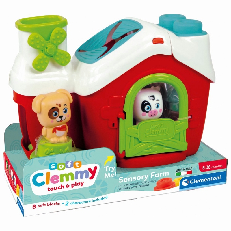 Clementoni - Soft Clemmy Ferme Sensorielle