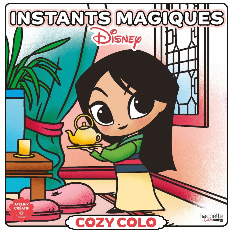 Cozy Colo - Livre de Coloriage Disney Instants Magiques