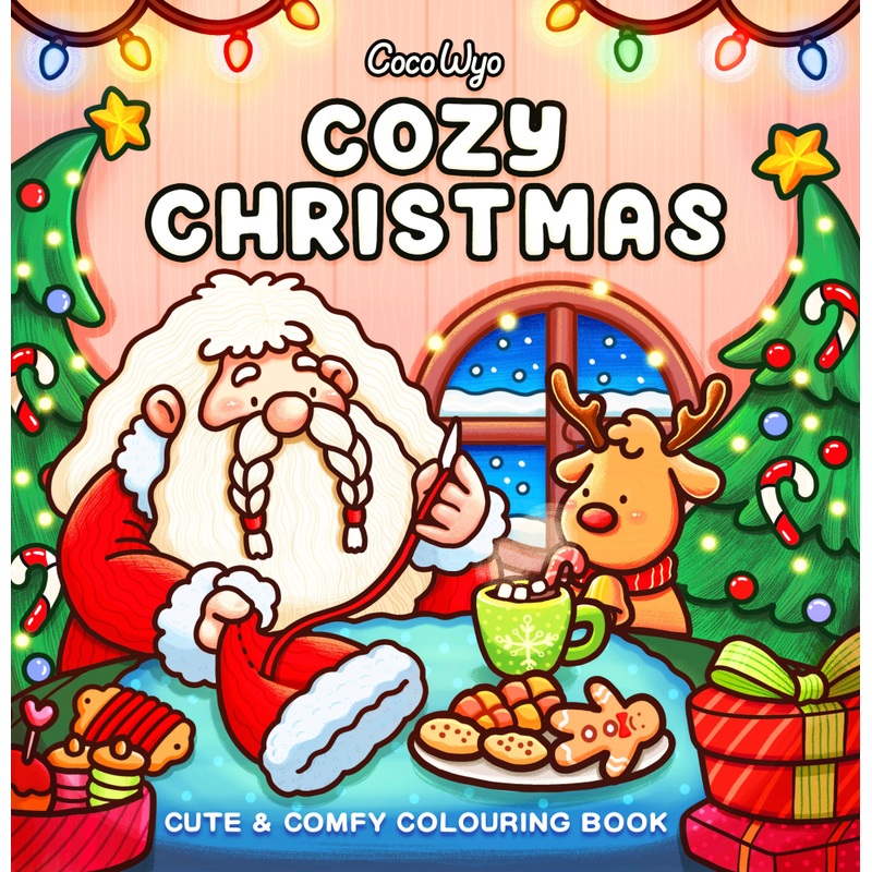 Coco Wyo Cozy Christmas Colouring Book | Smyths Toys UK
