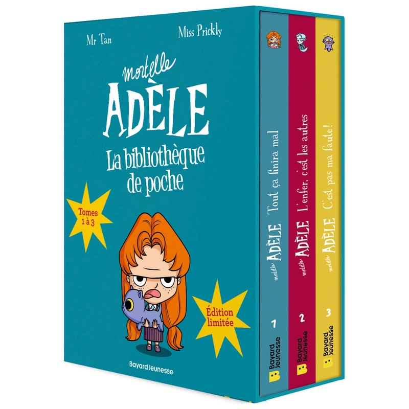 Mortelle Adèle - Coffret 3 Tomes
