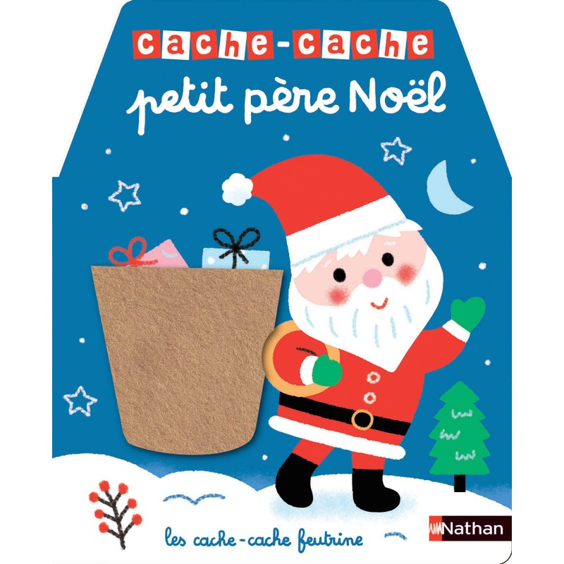 Nathan - Livre Cache-Cache Petit Père Noël
