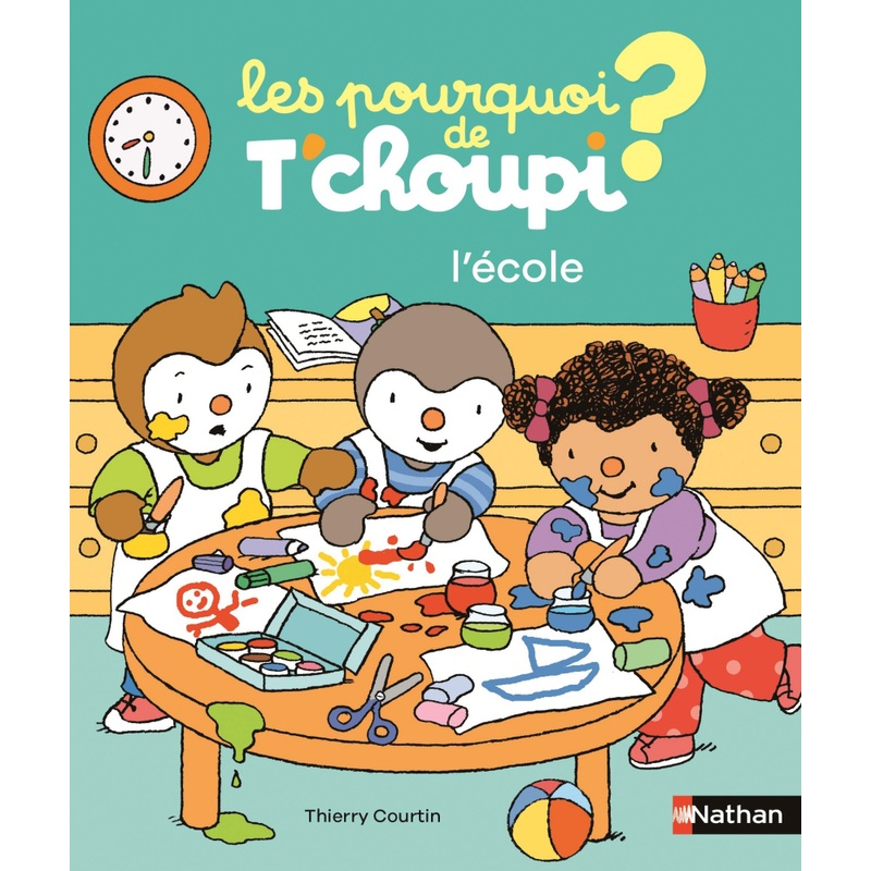 T'choupi - Livre Les Pourquoi à L'École