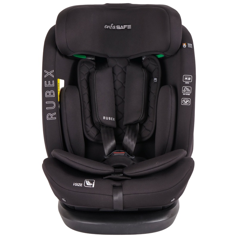 Enfasafe Rubex i-Size ISOFix R129 Car Seat Black