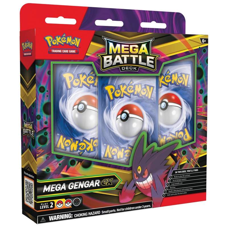 Pokémon Trading Card Game (TCG): Mega Battle Deck Assortment