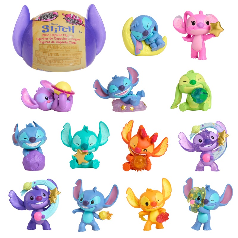 Disney Stitch Figuur Outta This World 5 cm assorti