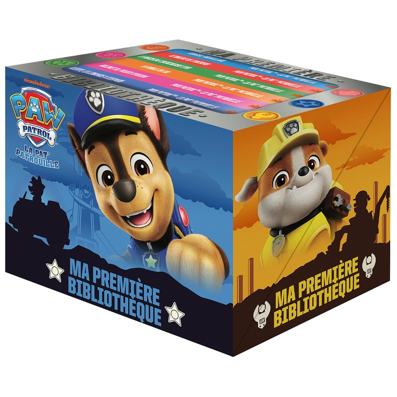 La Pat' Patrouille - Coffret Ma Première Bibliothèque 6 Livres