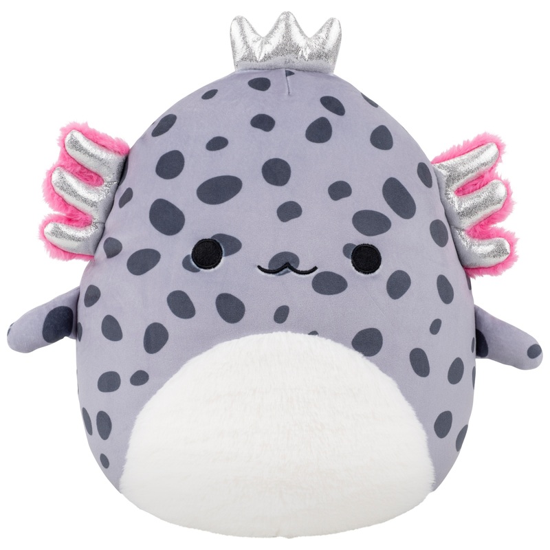 Original Squishmallows Plush Avana the Grey Spotted Axolotl 30cm