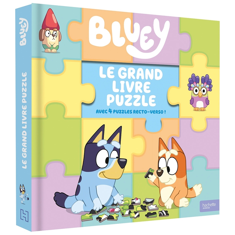 Bluey - Le Grand Livre Puzzle