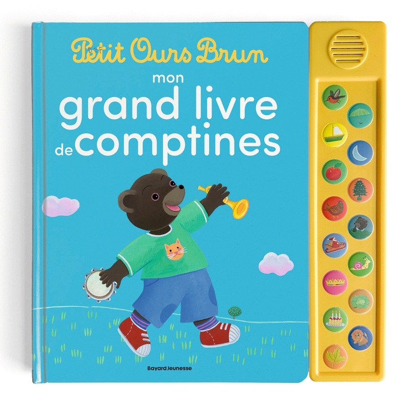 Petit Ours Brun - Grand Livre Sonore 15 Comptines