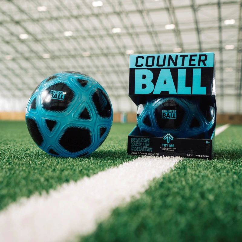 Strikesphere Counter Ball Football Training Set UK action