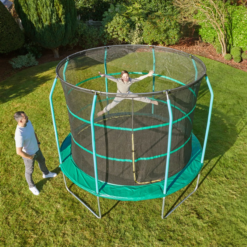 Trampoline Rond avec Filet 3,05 m