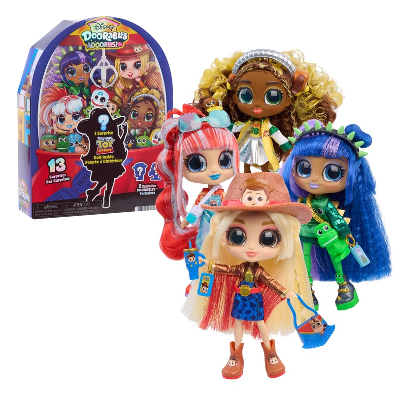 Disney Doorables Adoorbs Doll Toy Story Blind Box Assortment