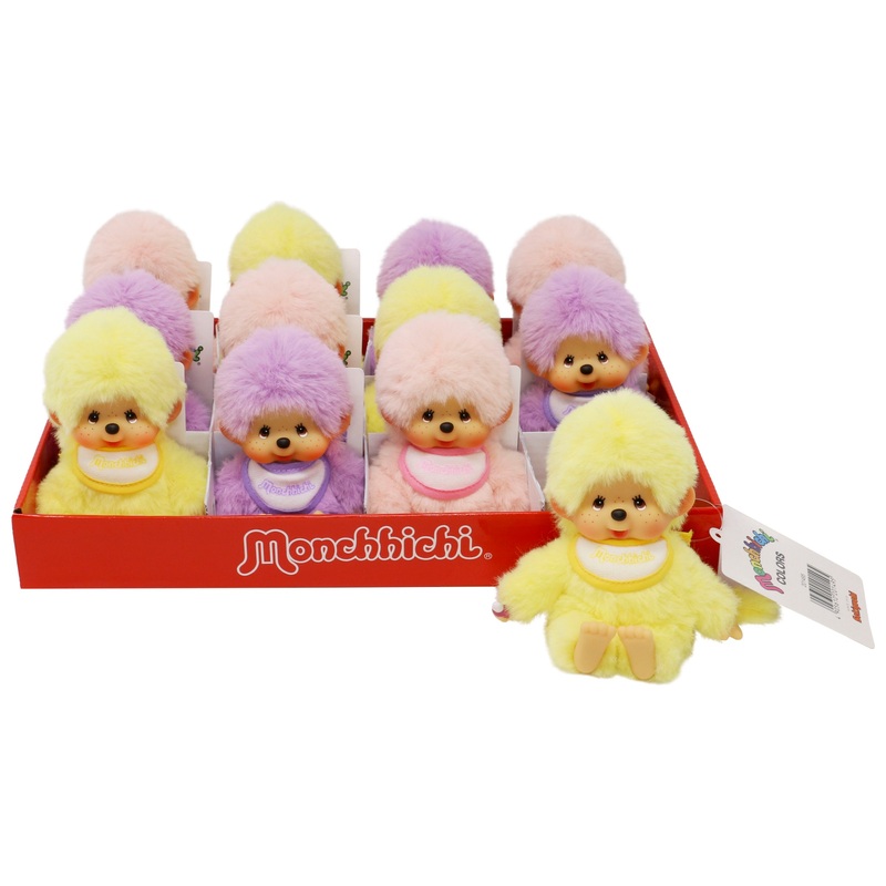 Monchhichi - Peluche Pastel 14 cm - Modèle Aléatoire