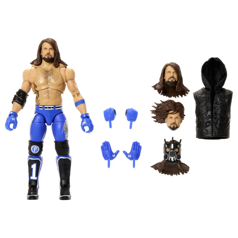 Action Figure WWE AJ Styles - Giocattolo Articolato 15cm Per
