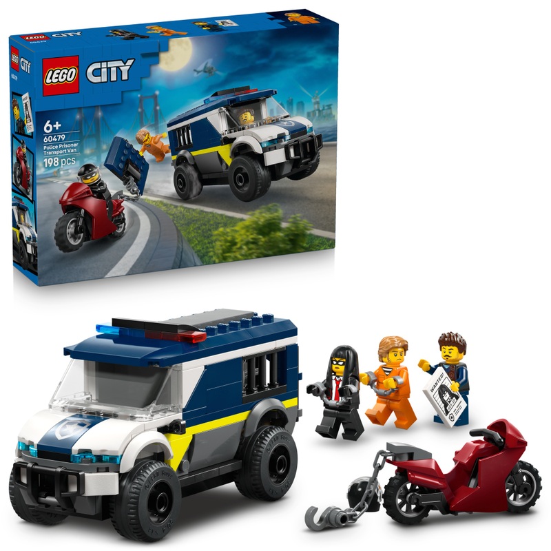 LEGO City 60479 Police Prisoner Transport Van Set