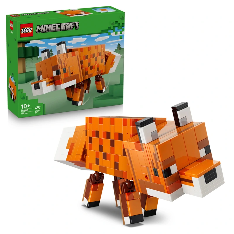 LEGO Minecraft 21588 The Fox Set box front UK