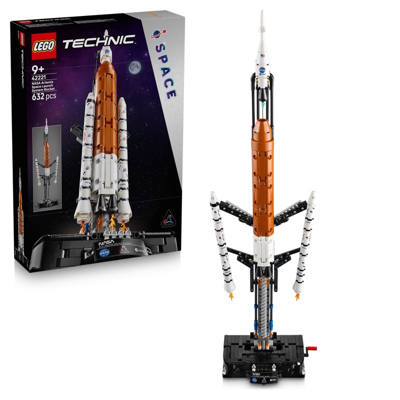 LEGO Technic 42221 NASA Artemis Space Launch System Rocket Set | Smyths ...