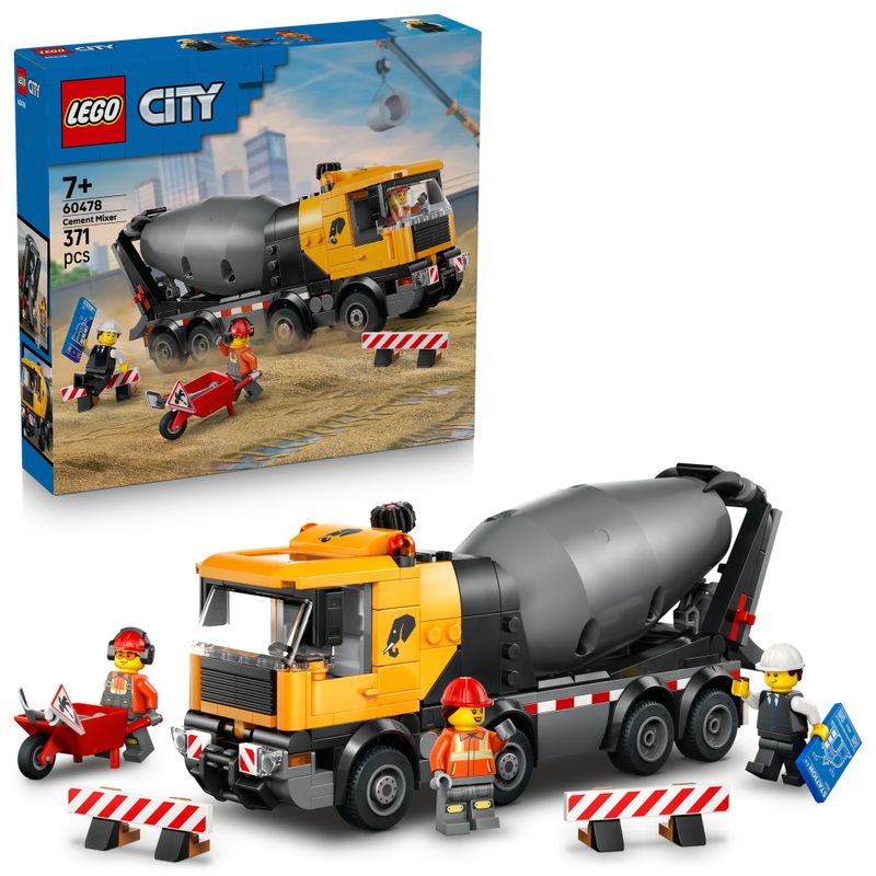 LEGO City 60478 Betonmixer