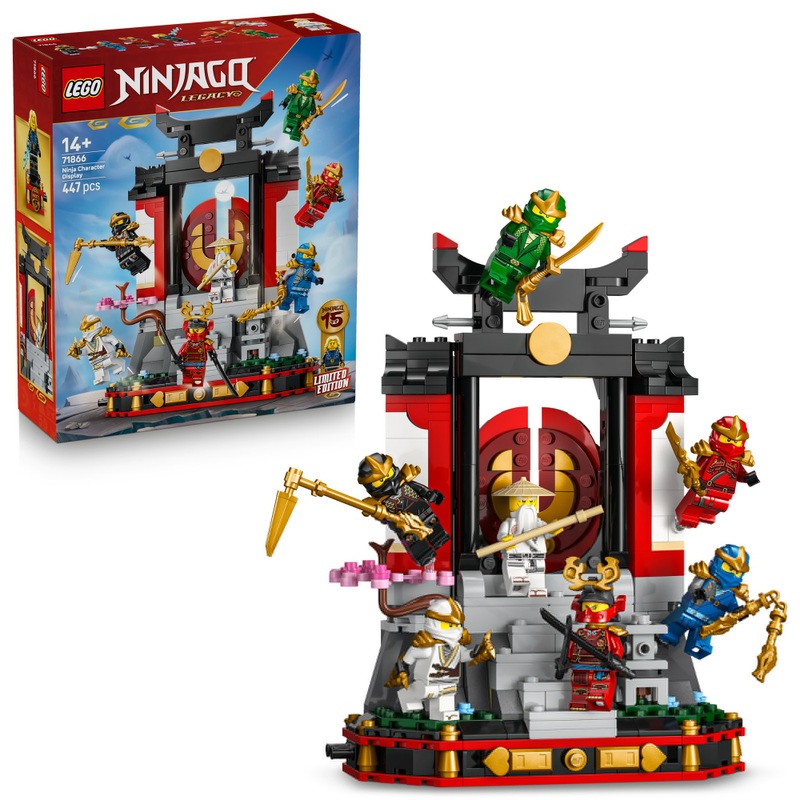 LEGO NINJAGO 71866 Ninja Character Display 15th Anniversary Set