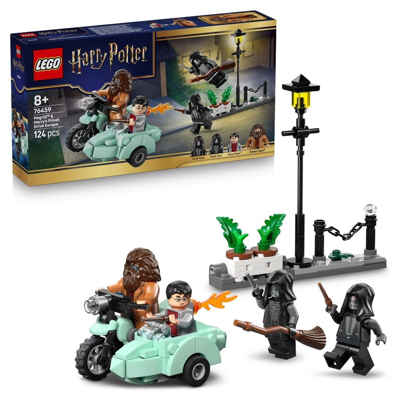 LEGO Harry Potter 76459 Hagrid & Harry's Privet Drive Escape Set