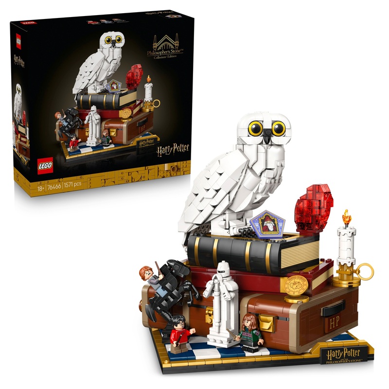 LEGO Harry Potter 76466 Philosopher's Stone: Collector's Edition Set for Adults
