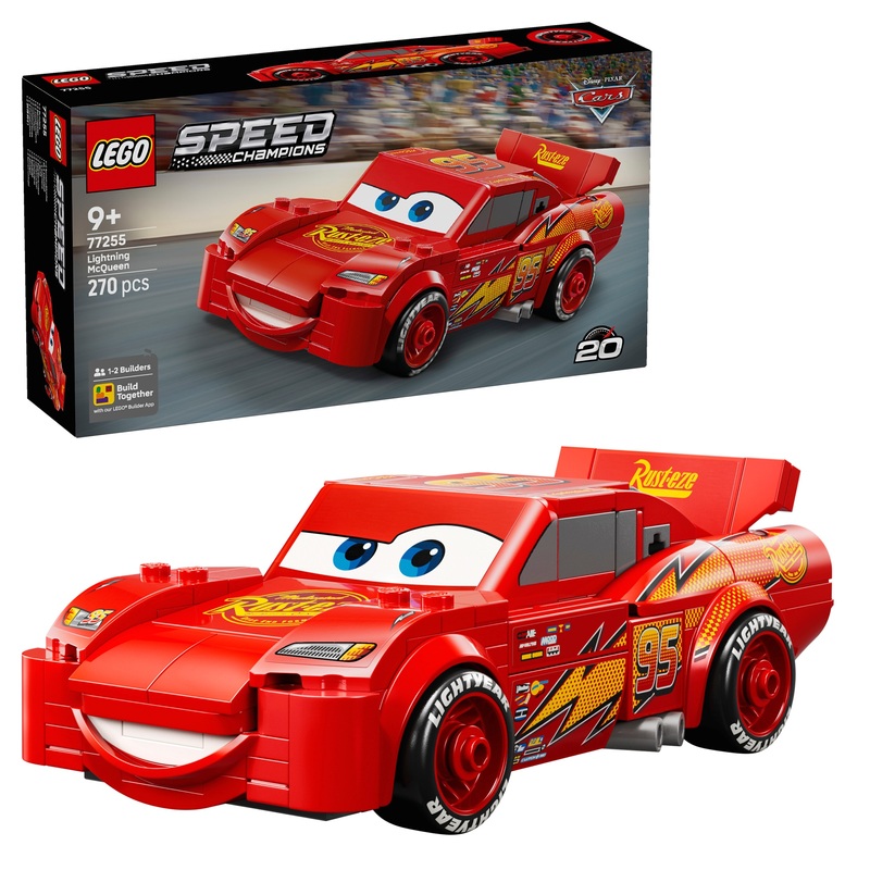 LEGO Speed Champions 77255 Disney Pixar Cars Lightning McQueen Set