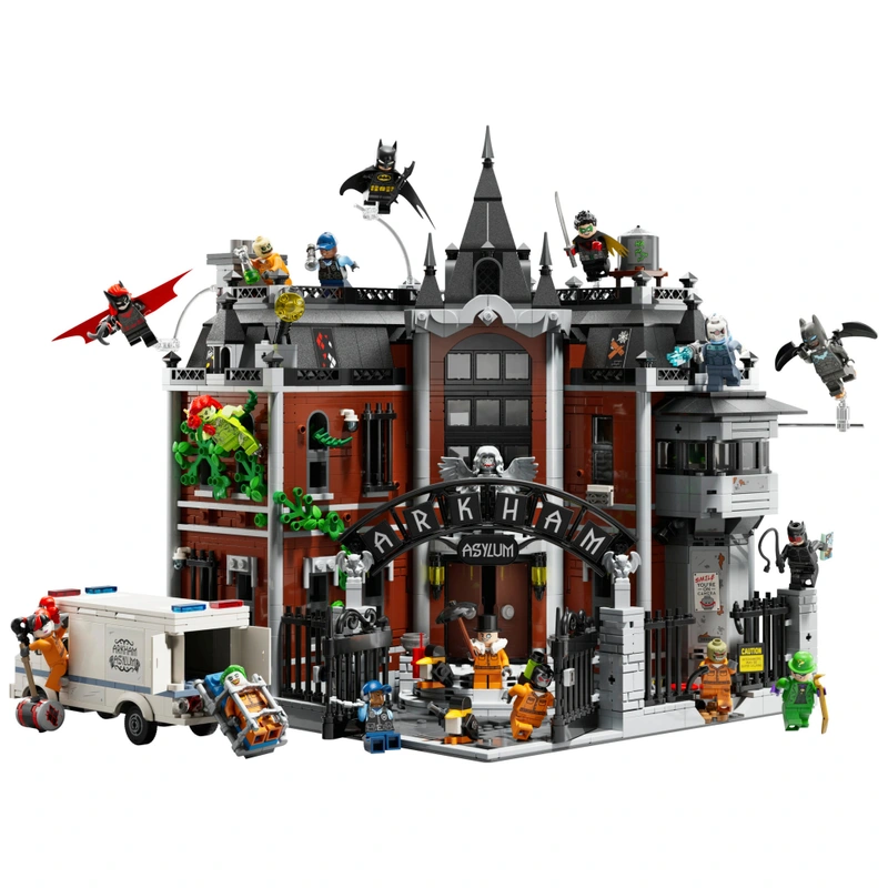 LEGO DC Batman 76300 Arkham Asylum Set for Adults