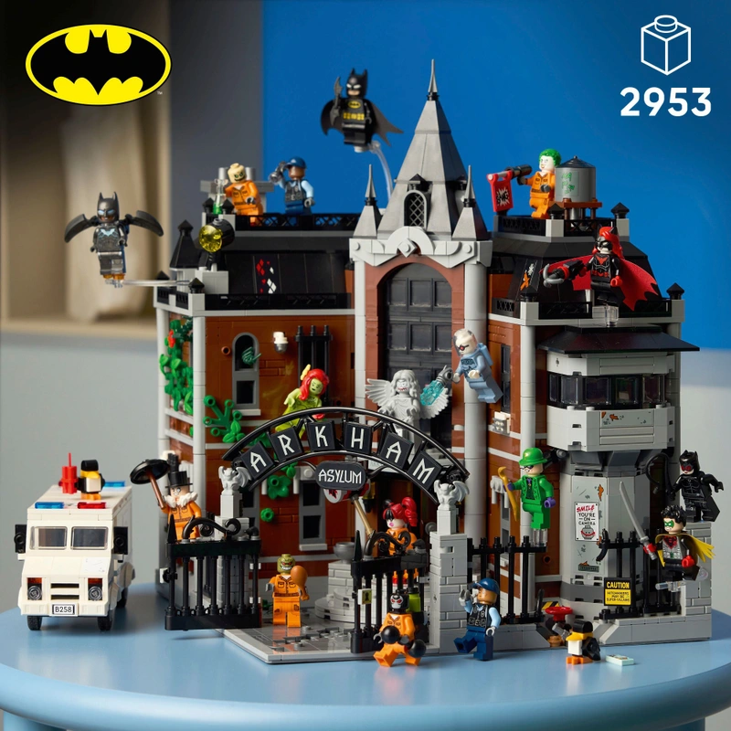 LEGO DC Batman 76300 Arkham Asylum Set for Adults view 3