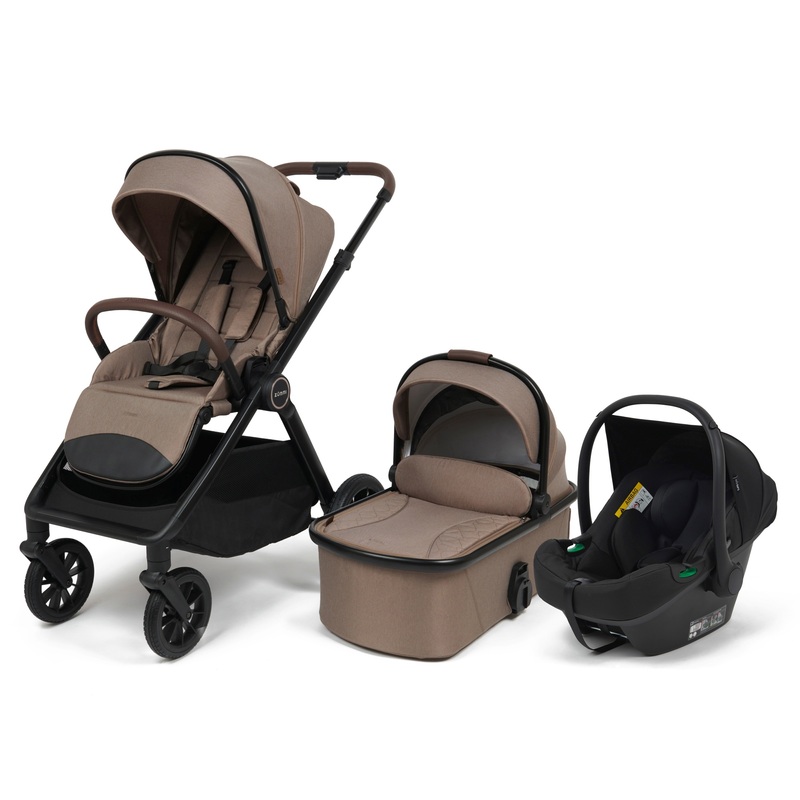 Zummi Swift 3-in-1 Travel System with EnfaSafe i-Size Car Seat Truffle