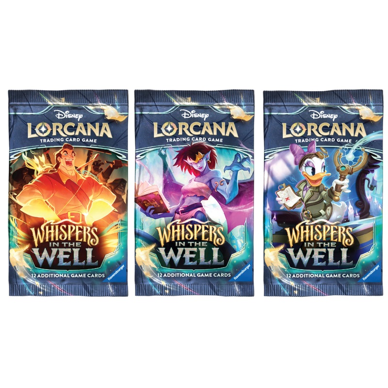 Disney Lorcana Trading Card Game (TCG): Whispers in the Well Booster Pack Assortment